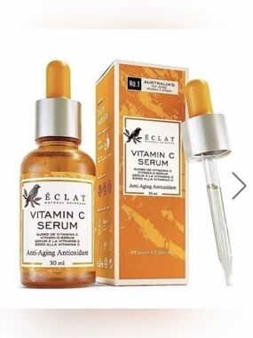 Eclat Vitamin C Serum - Brightening Anti-Aging Serum (Orange)